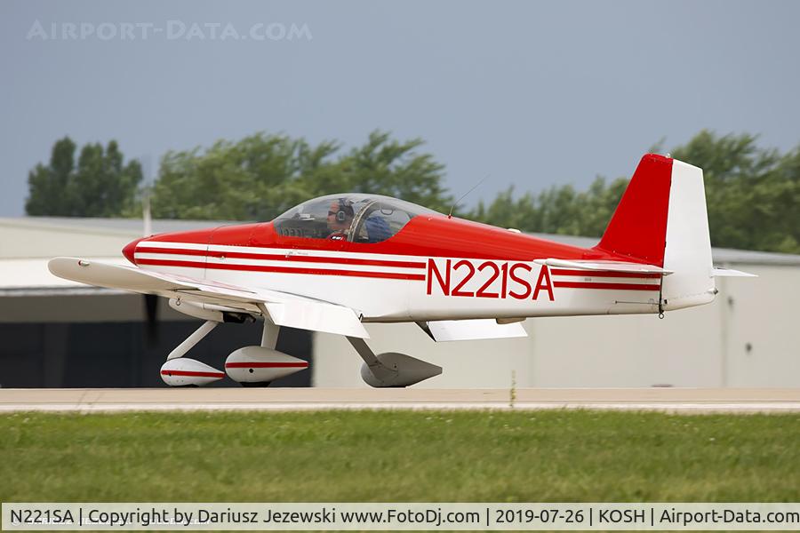 N221SA, 1998 Vans RV-6A C/N 23147, Vans RV-6A  C/N 23147, N221SA
