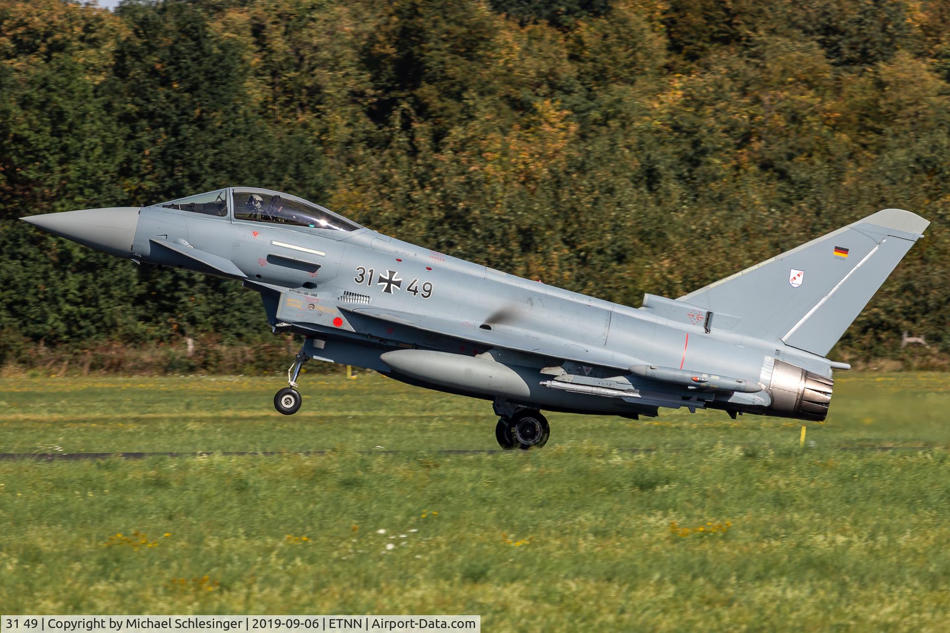 31 49, Eurofighter EF-2000 Typhoon S C/N GS0109, 31 49 - Eurofighter EF-2000 Typhoon S - German Air Force