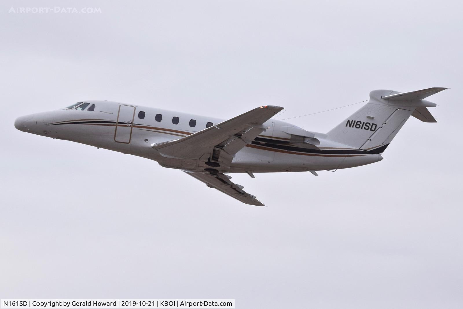 N161SD, 1996 Cessna 650 Citation VII C/N 650-7066, Departing RWY 10L.