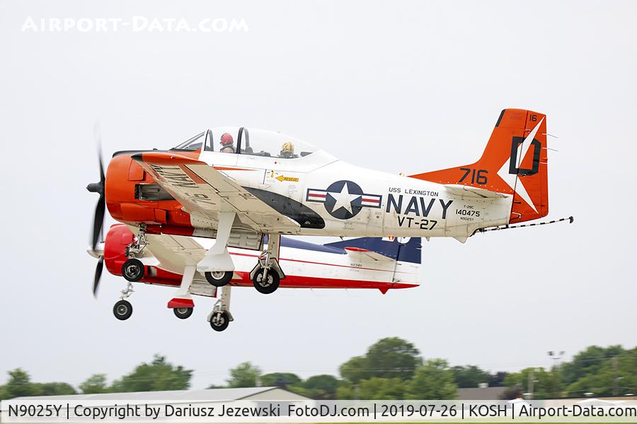 N9025Y, 1956 North American T-28C Trojan C/N 226-152, North American T-28C Trojan  C/N 140475, N9025Y
