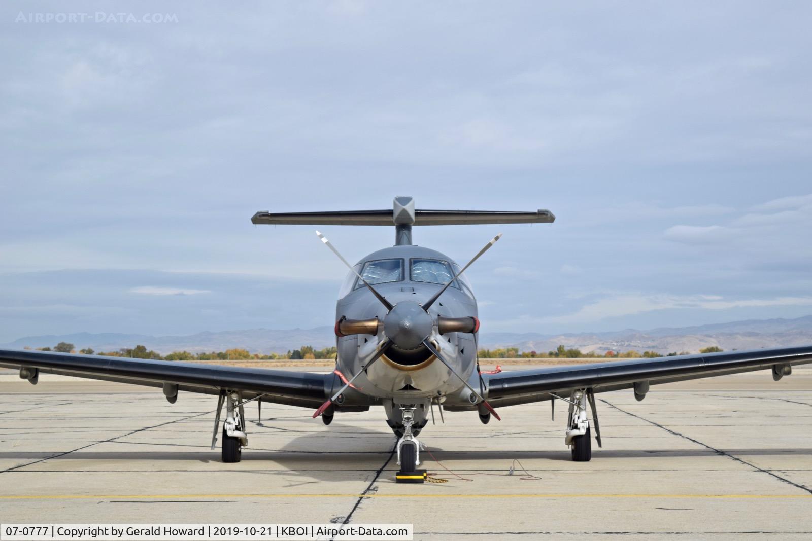 07-0777, 2007 Pilatus U-28A C/N 777, Parked on south GA ramp.