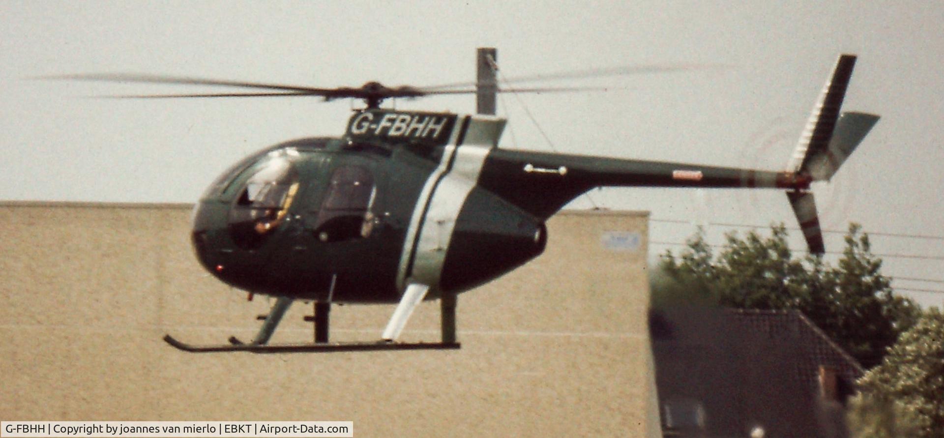 G-FBHH, 1973 Hughes 369HS C/N 330461S, Kortrijk, Wevelgem scan slide