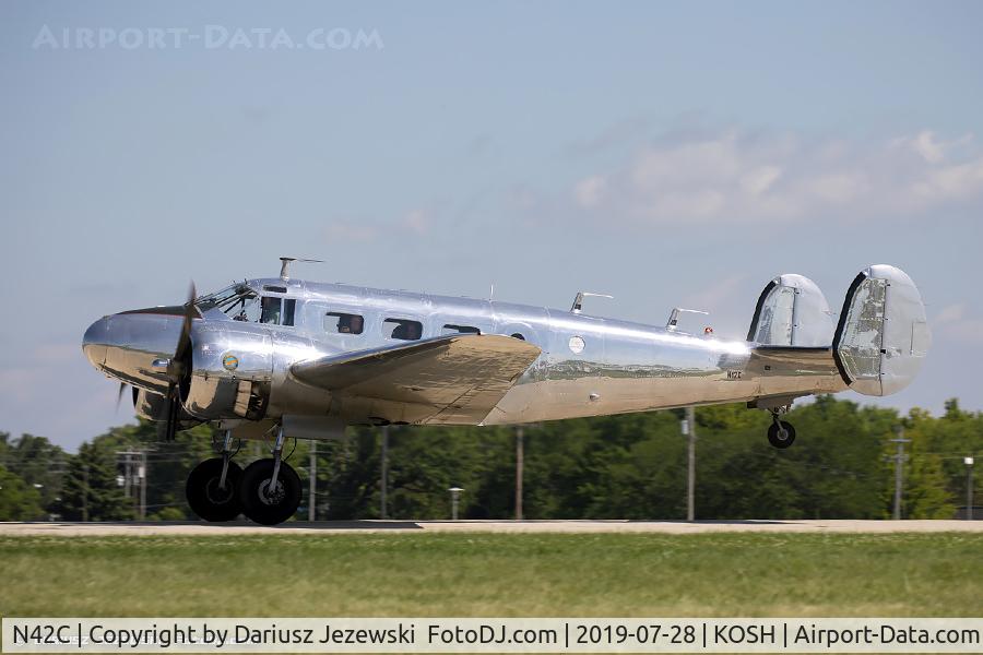 N42C, Beech D18S C/N A-468, Beech D18S  C/N A-468, N42C