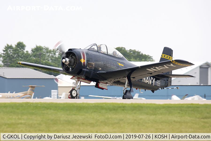 C-GKOL, 1957 North American T-28C Trojan C/N 252-23, North American T-28C Trojan  C/N 146260, C-GKOL