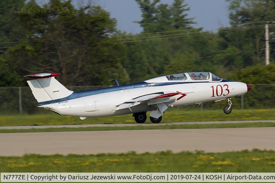 N777ZE, 1972 Aero L-29 Delfin C/N 294688, Aero Vodochody L-29C Delfin  C/N 294688, N777ZE