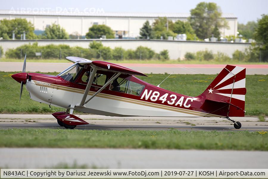 N843AC, 1999 American Champion 8KCAB Decathlon C/N 843-99, American Champion 8KCAB Decathlon  C/N 843-99, N843AC
