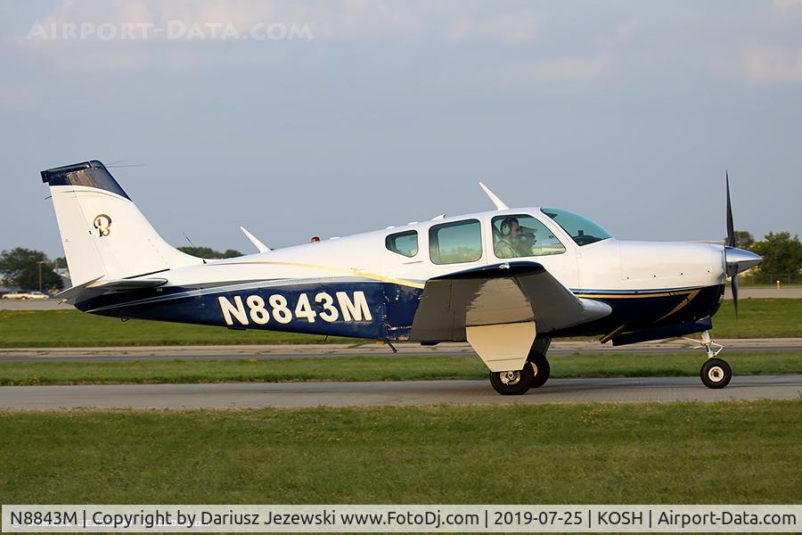 N8843M, 1964 Beech 35-B33 Debonair C/N CD-739, Beech 35-B33 Debonair  C/N CD-739, N8843M