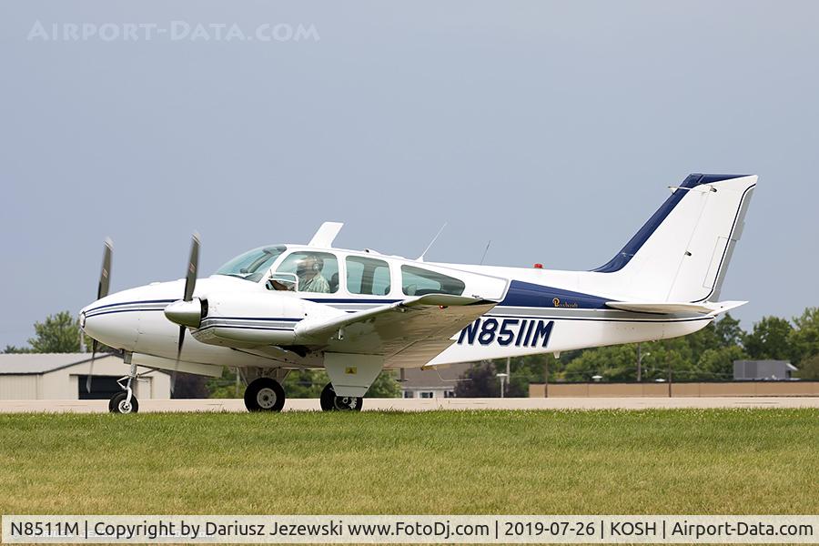 N8511M, 1963 Beech 95-A55 Baron C/N TC-472, Beech 95-A55 Baron  C/N TC-472, N8511M
