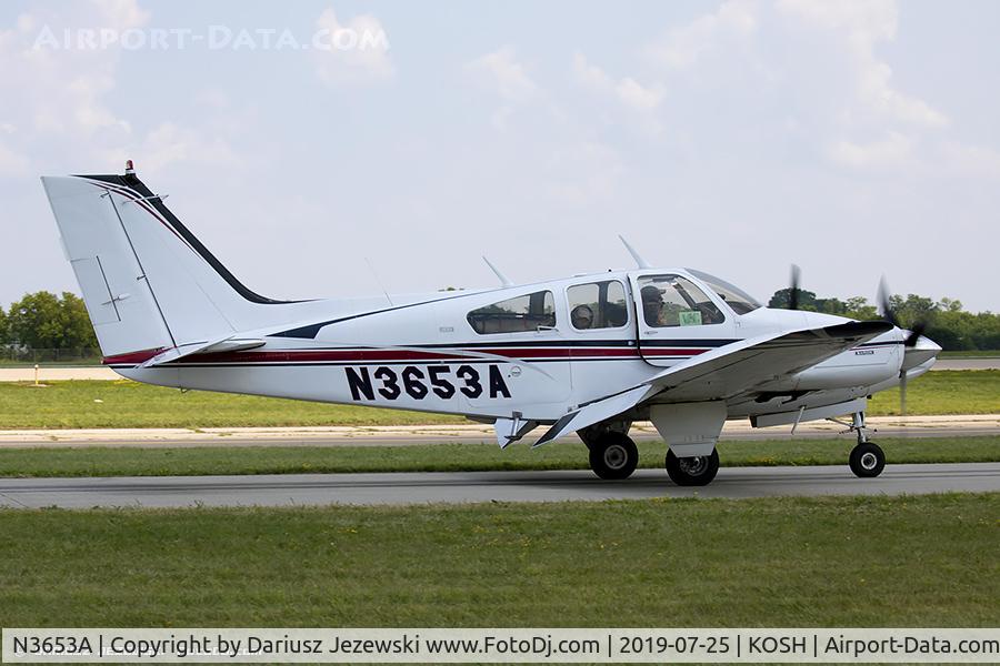 N3653A, 1969 Beech 95-B55 (T42A) Baron C/N TC-1309, Beech 95-B55 Baron (T42A)  C/N TC-1309, N3653A