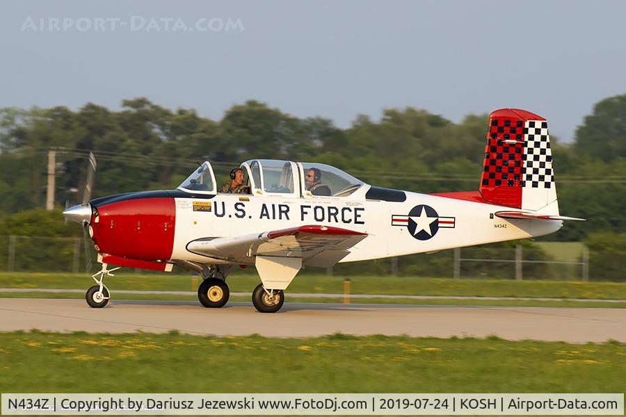 N434Z, 1954 Beech T-34A Mentor C/N G-93, Beech A45 (T-34A) Mentor  C/N G-93, N434Z