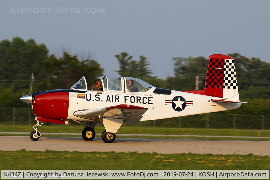 N434Z, 1954 Beech T-34A Mentor C/N G-93, Beech A45 (T-34A) Mentor  C/N G-93, N434Z