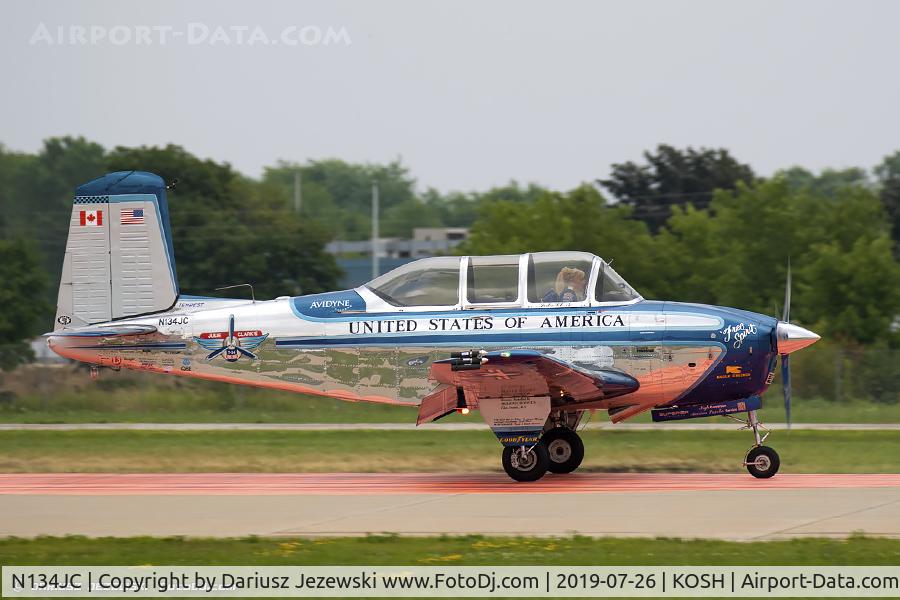 N134JC, 1955 Beech T-34-A (A45) Mentor C/N G-812, Beech A45 (T-34A) Mentor 