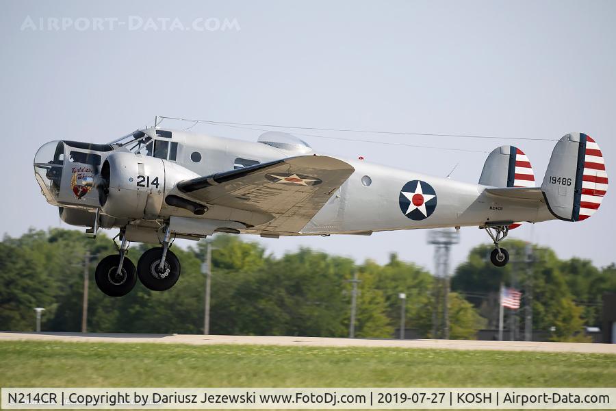N214CR, 1958 Beech AT-11 Kansan C/N 912, Beech AT-11 Kansas 