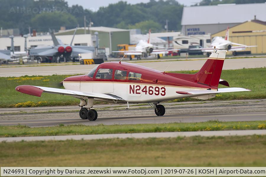 N24693, 1973 Beech C23 Sundowner 180 C/N M-1443, Beech C23 Sundowner  C/N M-1443, N24693