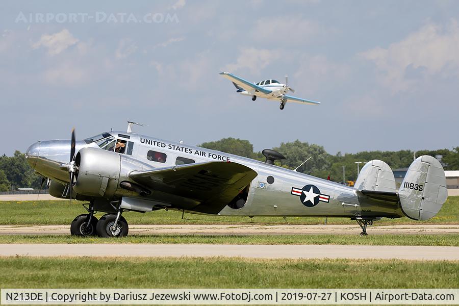 N213DE, 1942 Beech C-45H Expeditor C/N AF-392, Beech C45H Expeditor  C/N AF-392, N213DE