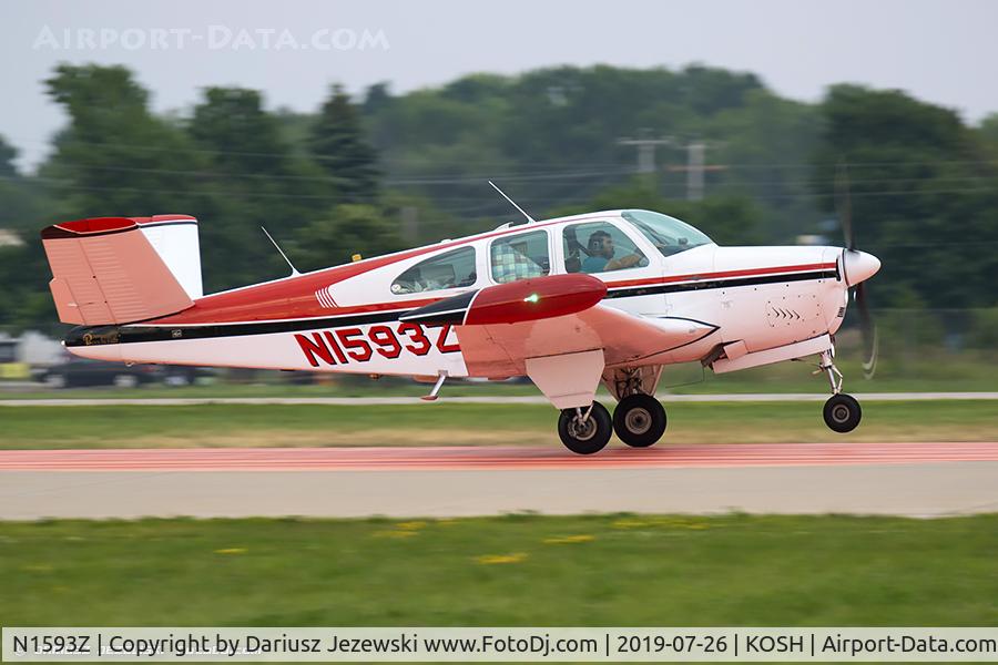 N1593Z, 1961 Beech P35 Bonanza C/N D-6885, Beech P35 Bonanza  C/N D-6885, N1593Z