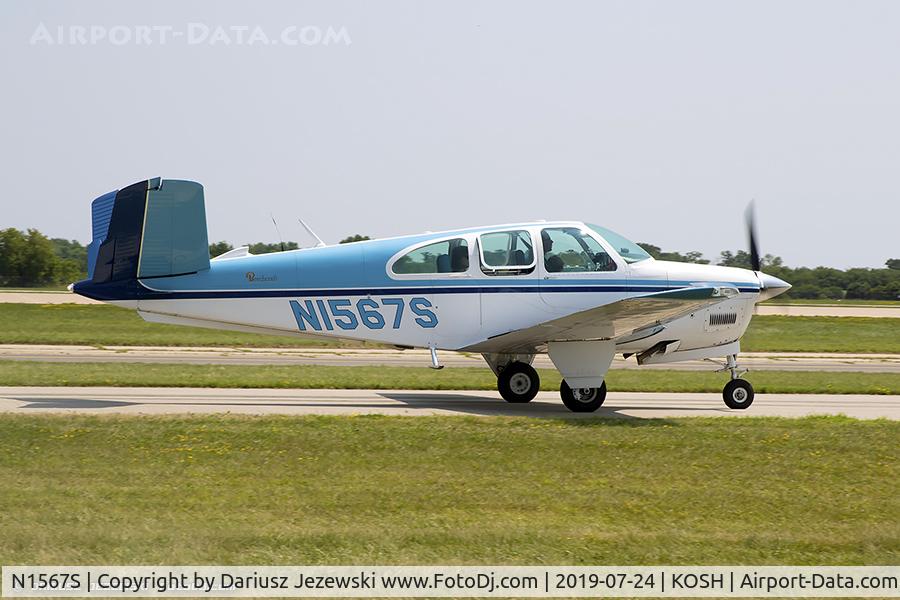 N1567S, 1962 Beech P35 Bonanza C/N D-6993, Beech P35 Bonanza  C/N D-6993, N1567S
