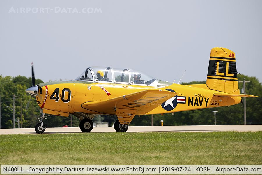 N400LL, 1957 Beech T-34B Mentor C/N BG-400, Beech T-34B Mentor  C/N BG-400, N400LL