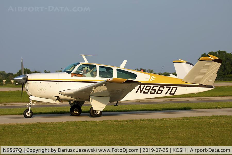 N9567Q, 1966 Beech V35 Bonanza C/N D-8202, Beech V35 Bonanza  C/N D-8202, N9567Q