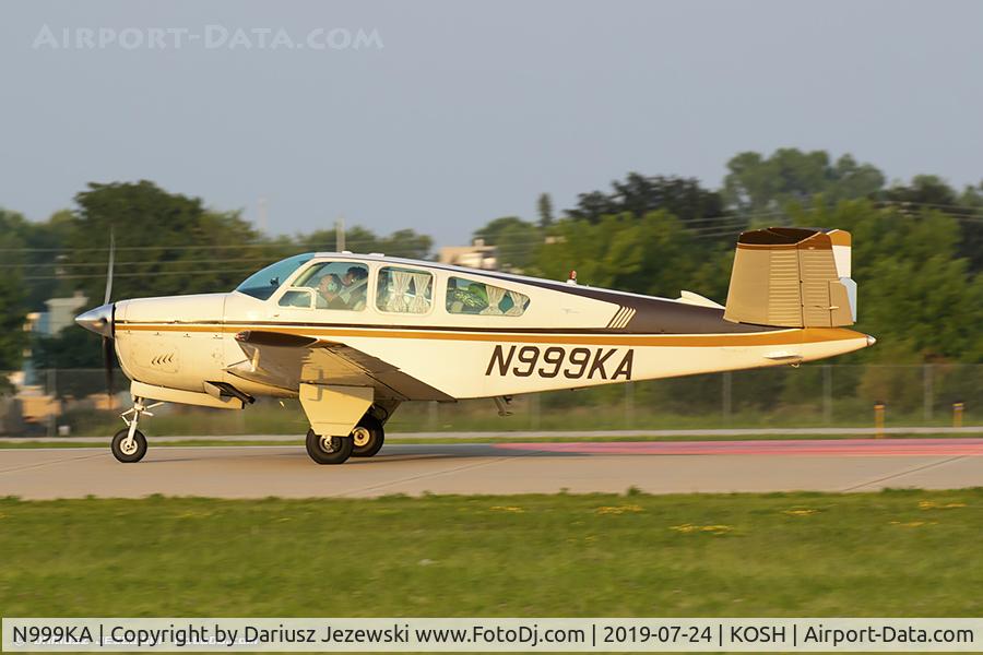 N999KA, 1967 Beech V35A Bonanza C/N D-8644, Beech V35A Bonanza  C/N D-8644, N999KA