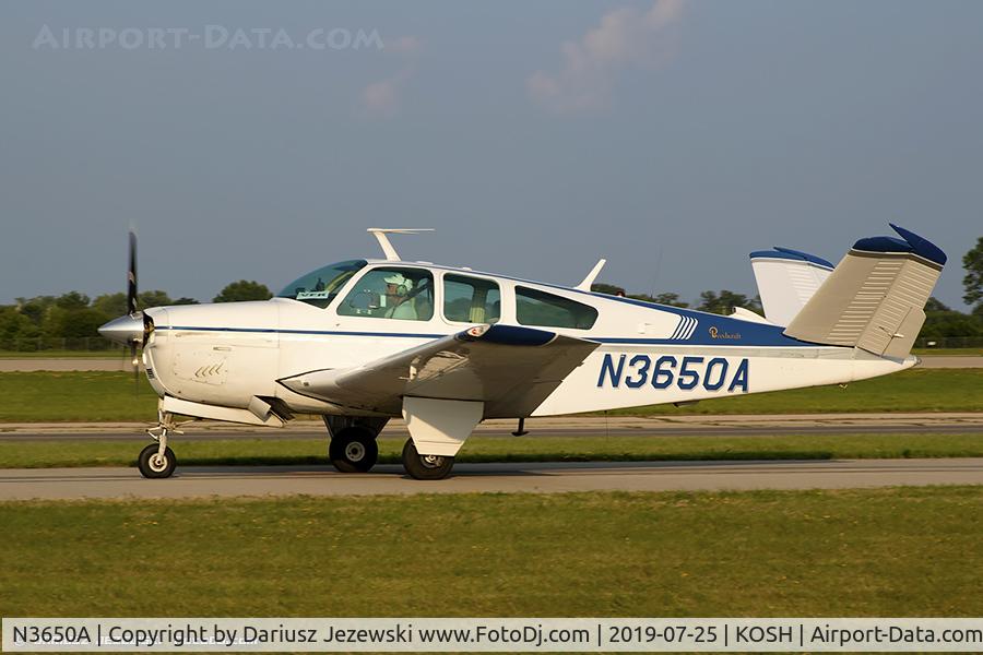 N3650A, 1969 Beech V35B Bonanza C/N D-9077, Beech V35B Bonanza  C/N D-9077, N3650A