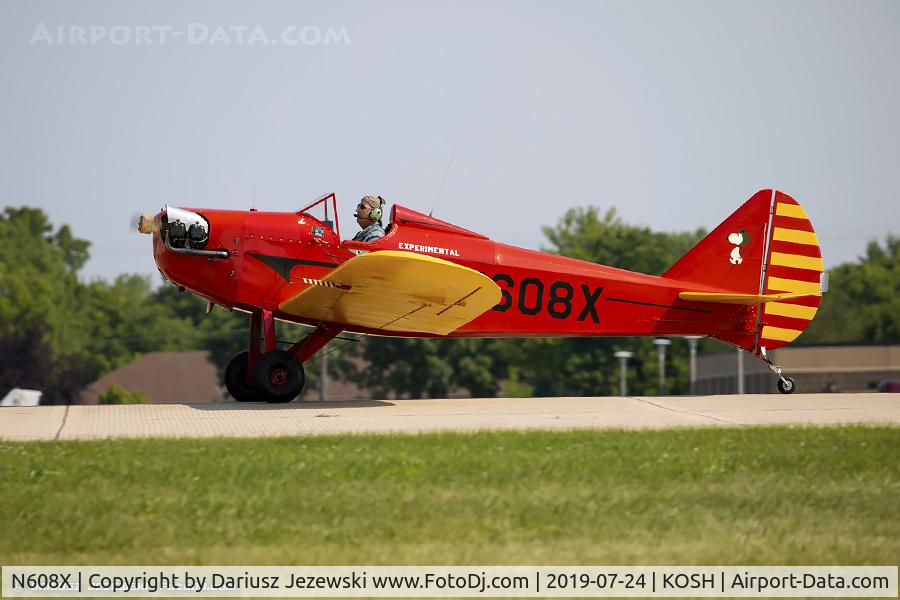 N608X, 1966 Bowers Fly Baby 1A C/N 63-38, Bowers Fly Baby 1A  C/N 63-38, N608X