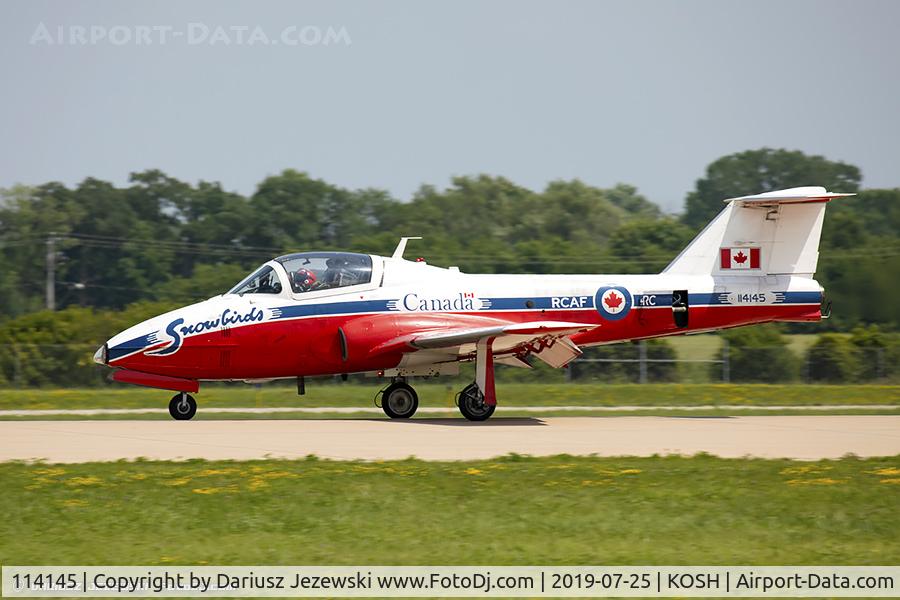 114145, Canadair CT-114 Tutor C/N 1145, CAF CT-114 Tutor 114145  C/N 1145 from Snowbirds Demo Team 15 Wing CFB Moose Jaw, SK