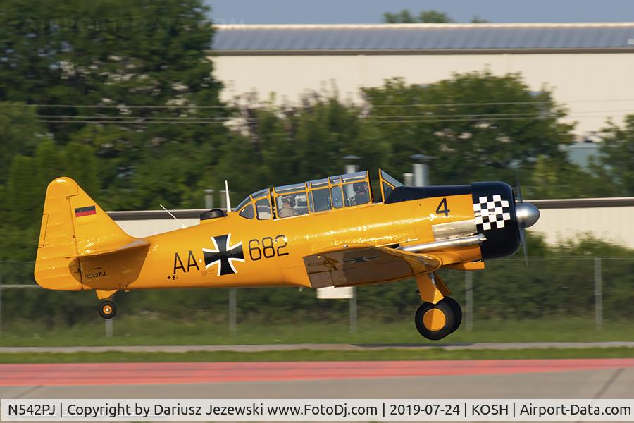 N542PJ, Canadian Car & Foundry Harvard Mk.IV C/N CCF-4-542, Canadian Car & Foundry Harvard Mk.IV  C/N CCF-4-542 , N542PJ