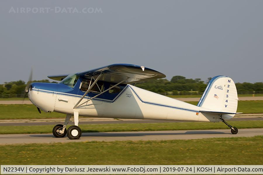 N2234V, 1948 Cessna 140 C/N 14465, Cessna 140 C/N 14465, N2234V