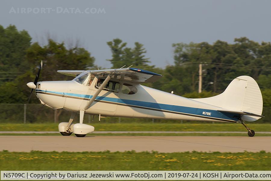 N5709C, 1950 Cessna 170A C/N 19663, Cessna 170A  C/N 19663, N5709C