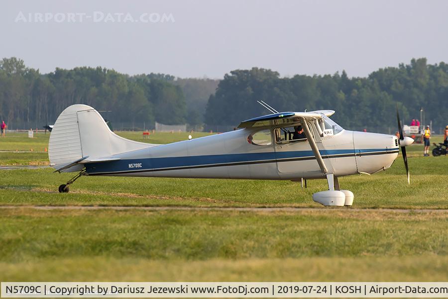 N5709C, 1950 Cessna 170A C/N 19663, Cessna 170A  C/N 19663, N5709C