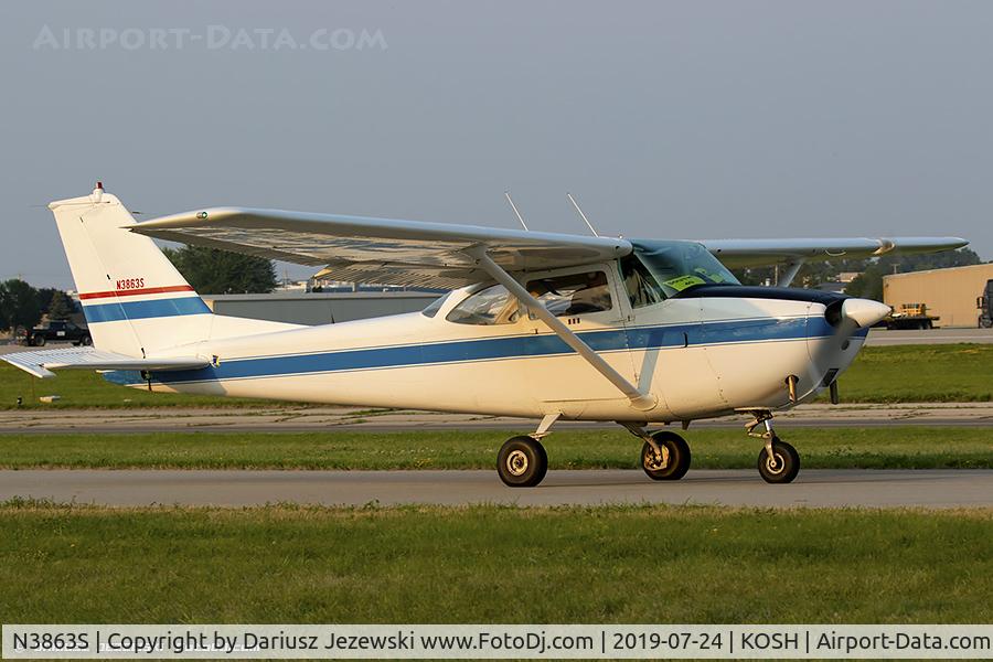N3863S, 1963 Cessna 172E C/N 17251063, Cessna 172E Skyhawk  C/N 17251063, N3863S