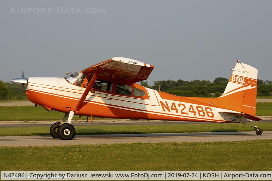 N42486, 1973 Cessna 180J C/N 18052357, Cessna 180J Skywagon  C/N 18052357, N42486