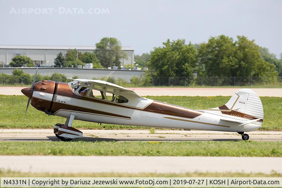N4331N, 1947 Cessna 195 C/N 7078, Cessna 195 Businessliner  C/N 7078, N4331N