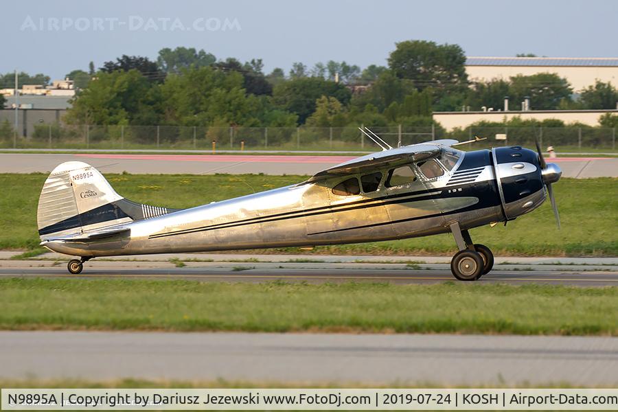 N9895A, 1950 Cessna 195A C/N 7598, Cessna 195A Businessliner  C/N 7598, N9895A