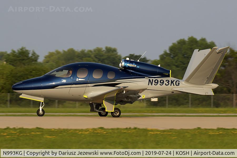 N993KG, 2017 Cirrus SF50 Vision C/N 0024, Cirrus SF50 Vision  C/N 24, N993KG