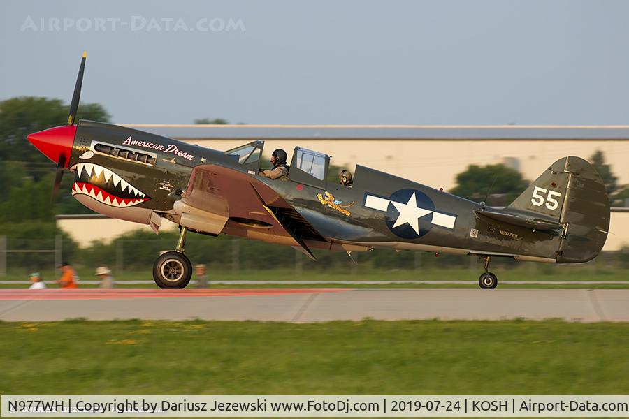 N977WH, 1942 Curtiss P-40N C/N 42-10497, Curtiss P-40N Warhawk  C/N 42-10497, NL977WH