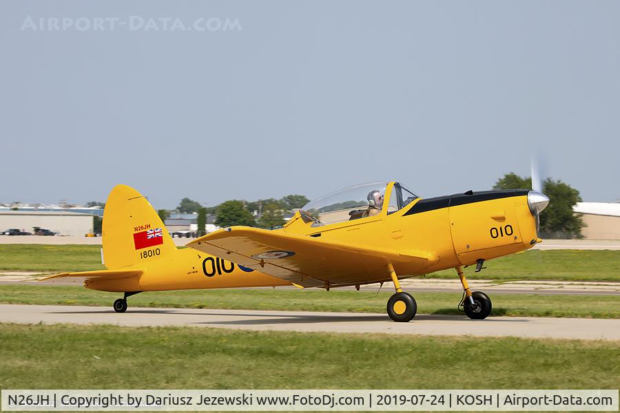 N26JH, 1953 De Havilland DHC-1 Chipmunk 22 C/N C1/0887, De Havilland Canada DHC-1 Chipmunk 22  C/N C1-0887, N26JH
