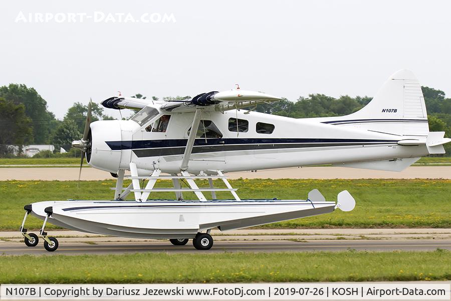 N107B, 1958 De Havilland Canada DHC-2 Beaver Mk.I C/N 1220, De Havilland Canada DHC-2 Mk.I Beaver  C/N 1220, N107B
