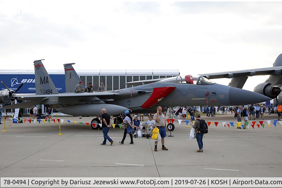 78-0494, 1978 McDonnell Douglas F-15C Eagle Eagle C/N 0477/C027, F-15C Eagle 78-0494 MA from 131st FS 
