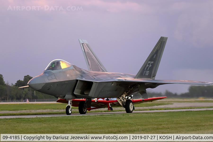 09-4185, Lockheed Martin F-22A Raptor C/N 4185, F-22 Raptor 09-4185 FF from 94th FS 