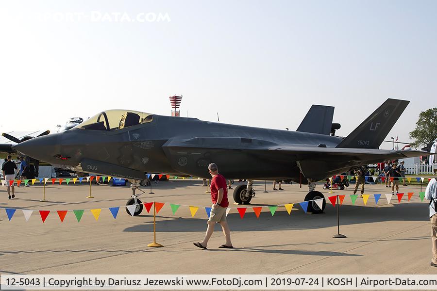 12-5043, 2014 Lockheed Martin F-35A Lightning II C/N AF-54, F-35A Lightning II 12-5043 LF from 61st FS 