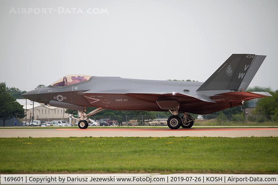 169601, 2016 Lockheed Martin F-35C Lightning II C/N CF-35, F-35C Lightning II 169601 VW-434 from VMFA-314 