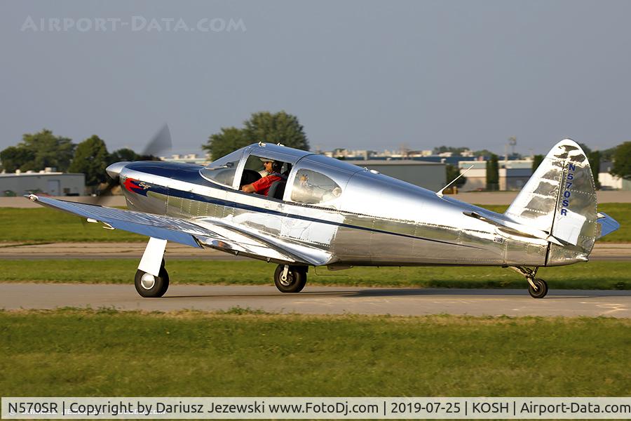 N570SR, 1947 Globe GC-1B Swift C/N 2286, Globe GC-1B Swift  C/N 2286, N570SR
