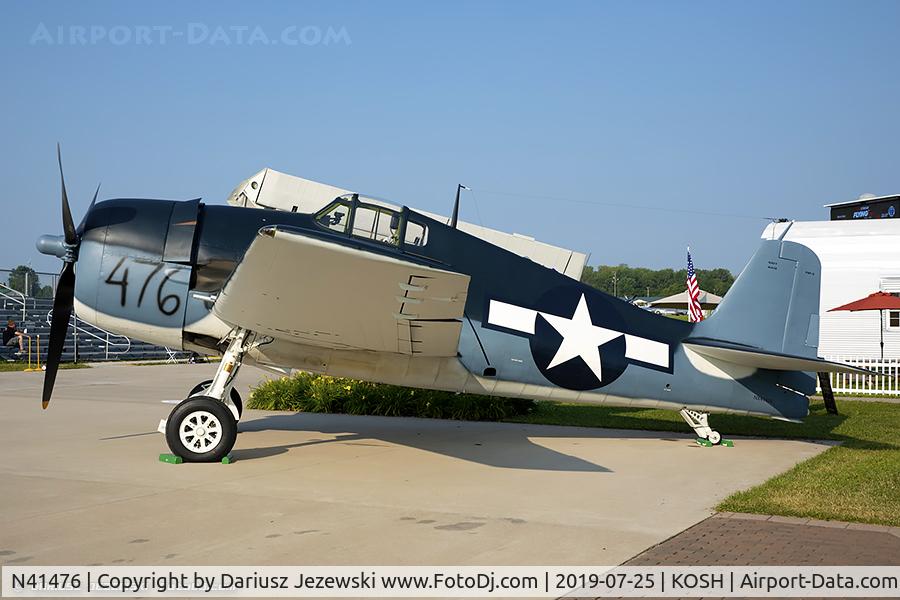 N41476, 1971 Grumman F6F-3 Hellcat C/N 2742, Grumman F6F-3 Hellcat  C/N 2742, NX41476