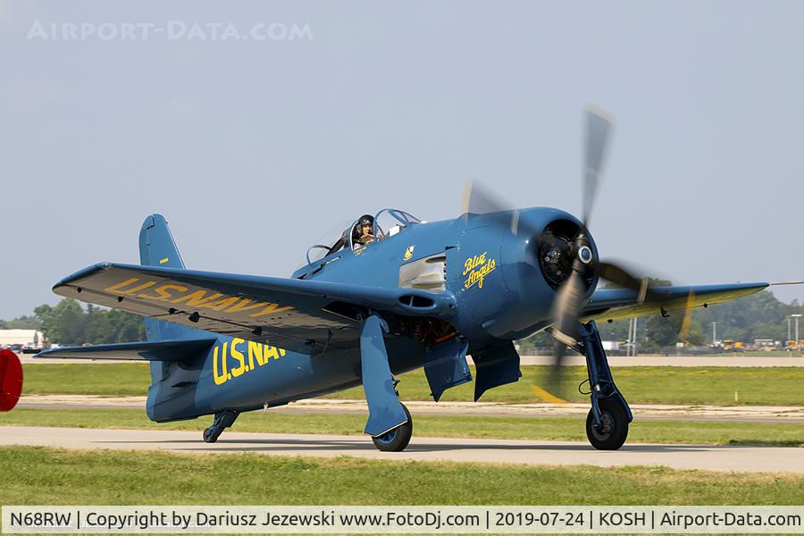 N68RW, 1947 Grumman F8F-2 (G58) Bearcat C/N D.1162, Grumman F8F-2 Bearcat 