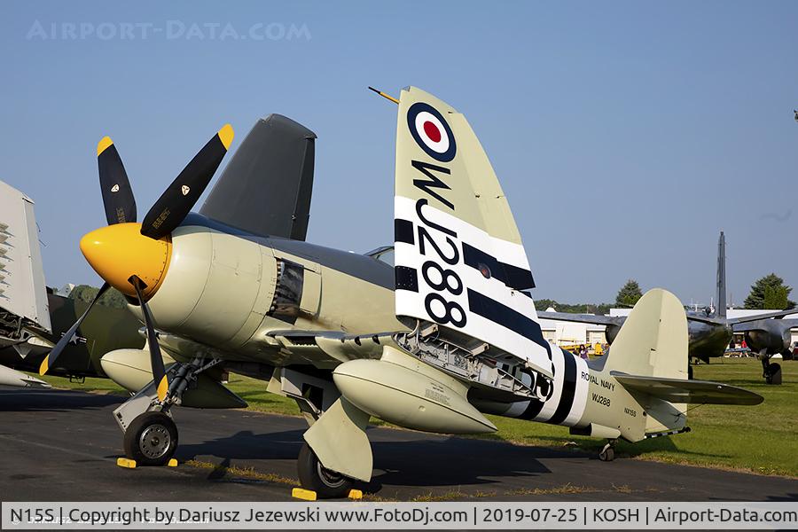 N15S, 1953 Hawker Sea Fury FB.11 C/N 41H/696792, Hawker Sea Fury FB.11  C/N 41H/696792, NX15S