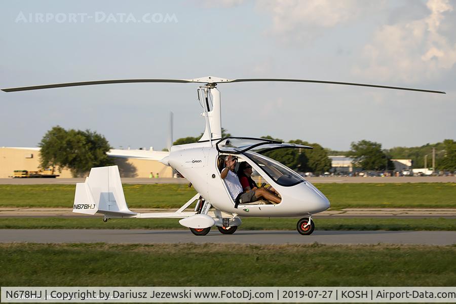 N678HJ, 2018 Magni Gyro M-24 Orion C/N 24-17-0944, Magni M-24 Orion  C/N 24170944, N678HJ