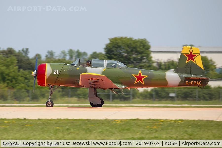 C-FYAC, 1969 Nanchang CJ-6A C/N 2632060, Nanchang CJ-6A  C/N 2632060, C-FYAC