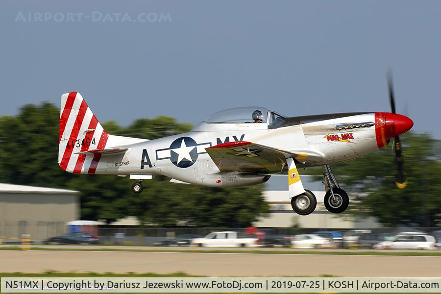 N51MX, 1944 North American F-51D Mustang C/N 45-11559, North American F-51D Mustang 